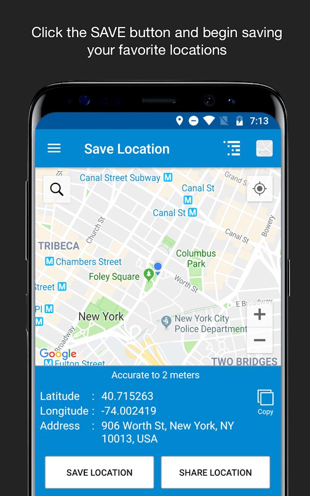 Screenshot Save Location GPS 2