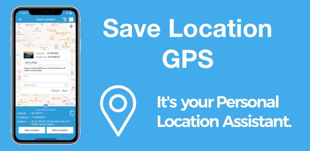 Screenshot Save Location GPS 1