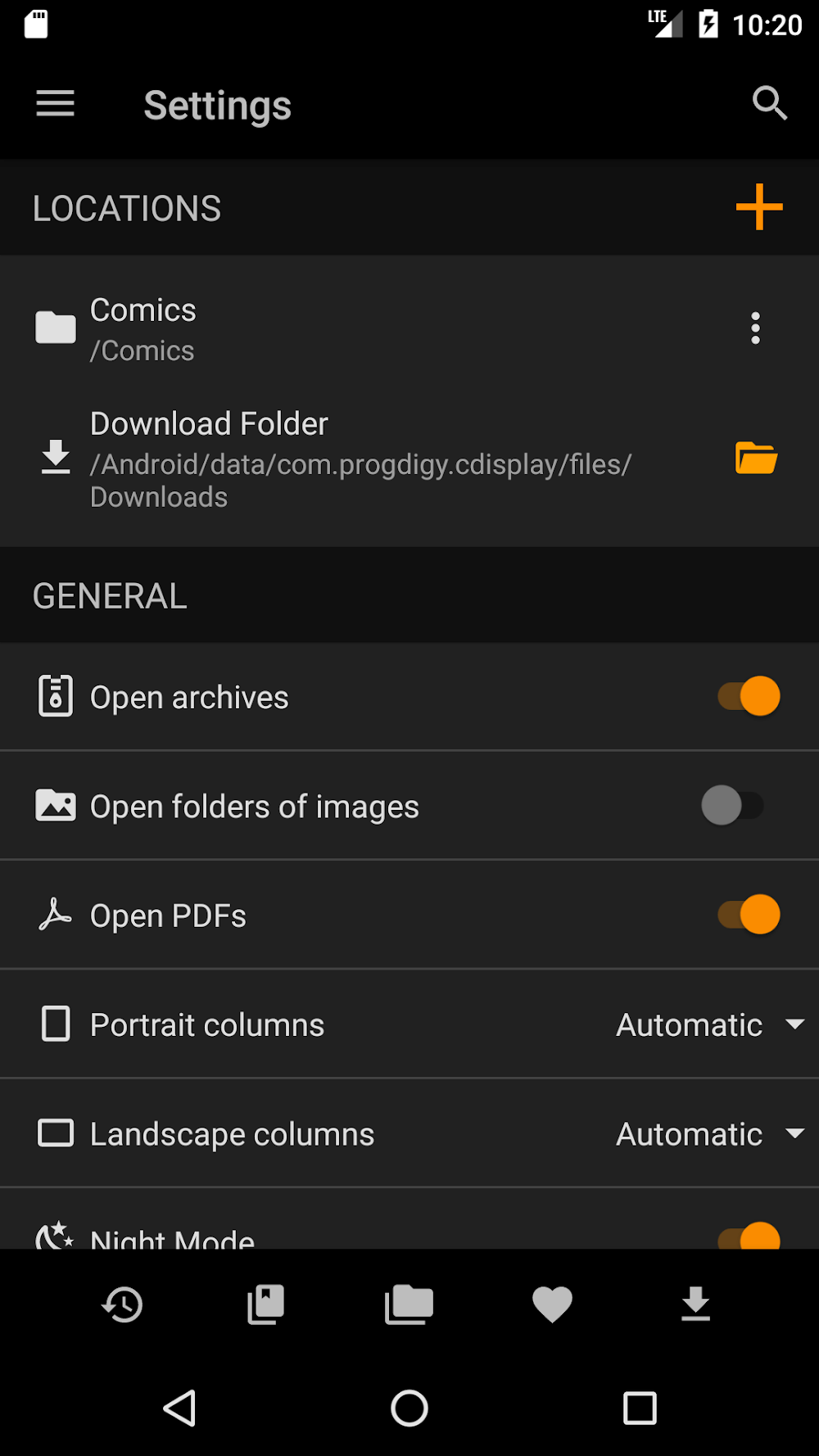 Capture d'écran CDisplayEx Comic Reader 5
