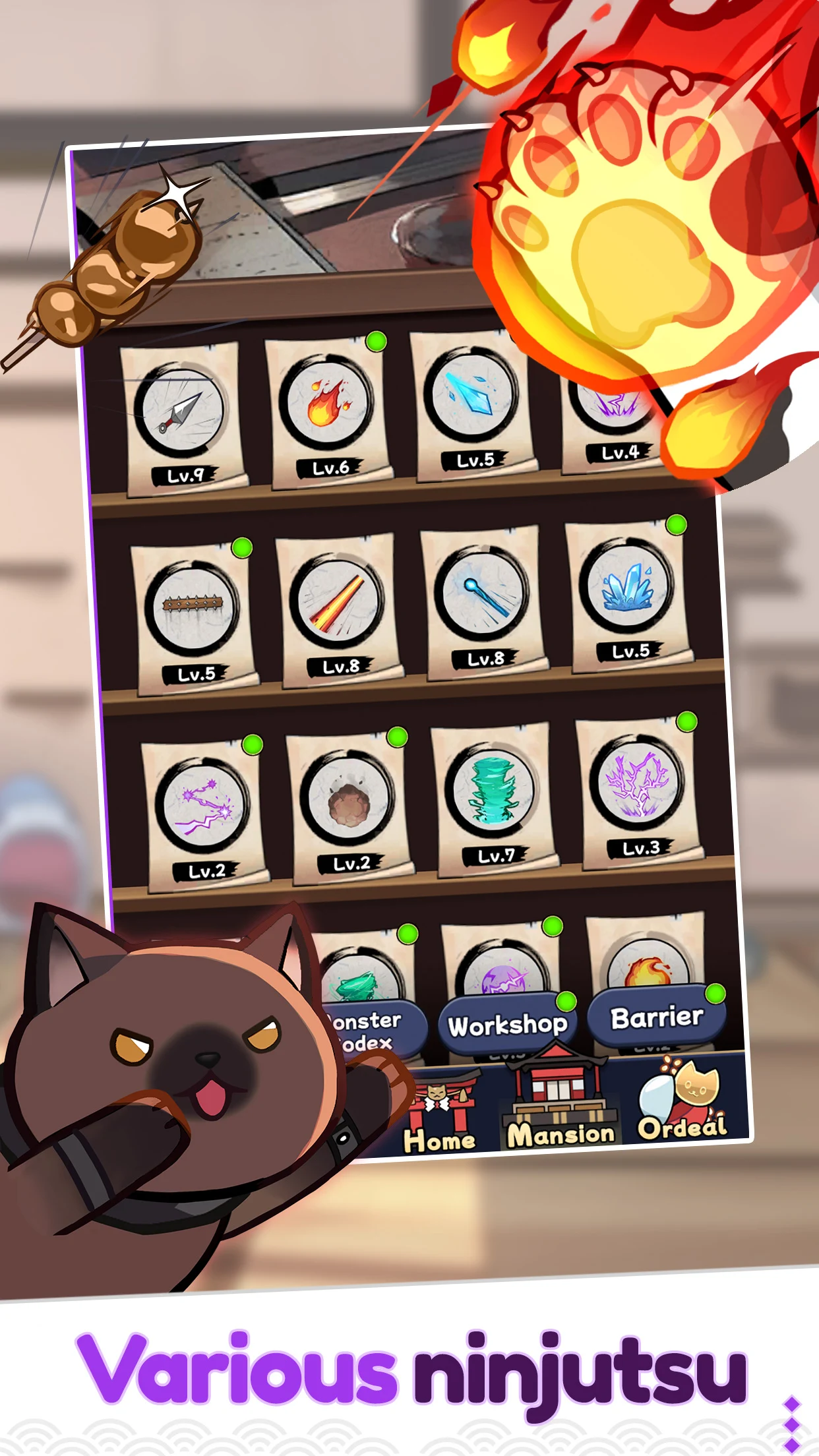 Ninja Defenders : Cat Shinobi screenshot 1