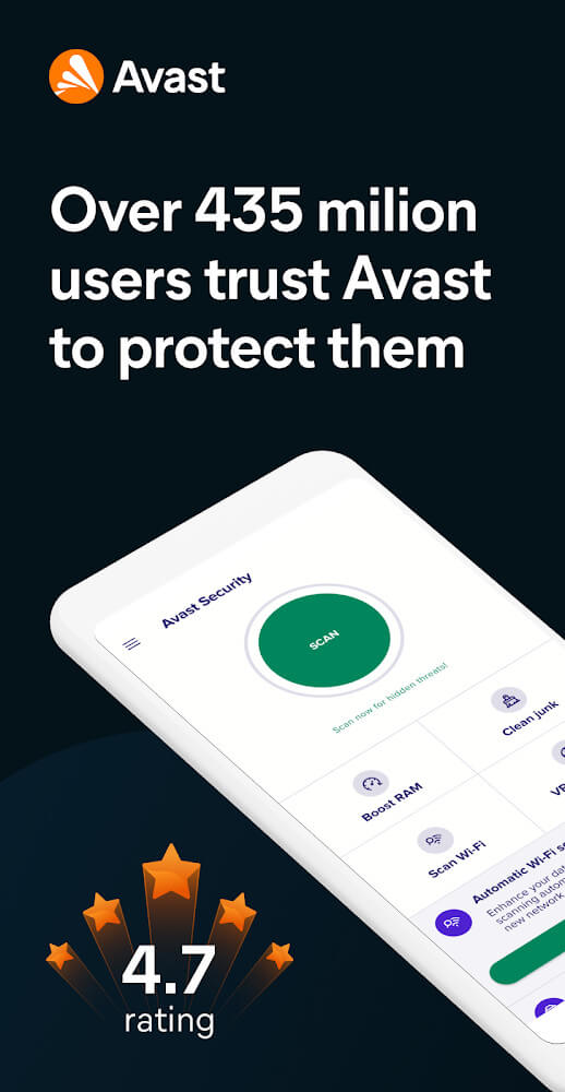 Captura de pantalla 2 de la aplicación Avast Antivirus