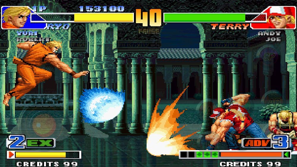 Tangkapan layar gameplay THE KING OF FIGHTERS '98 5