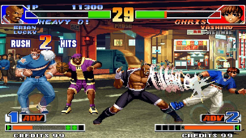 Tangkapan layar gameplay THE KING OF FIGHTERS '98 4