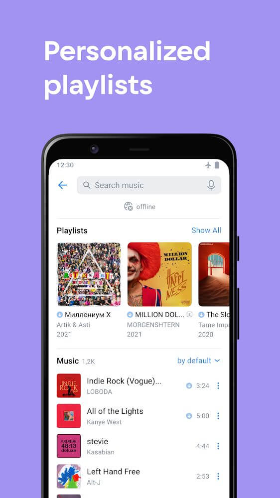 VK app screenshot 2