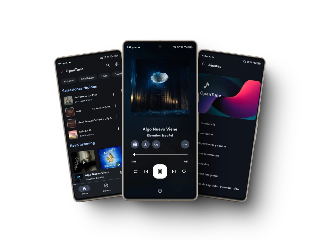 OpenTune app screenshot 2