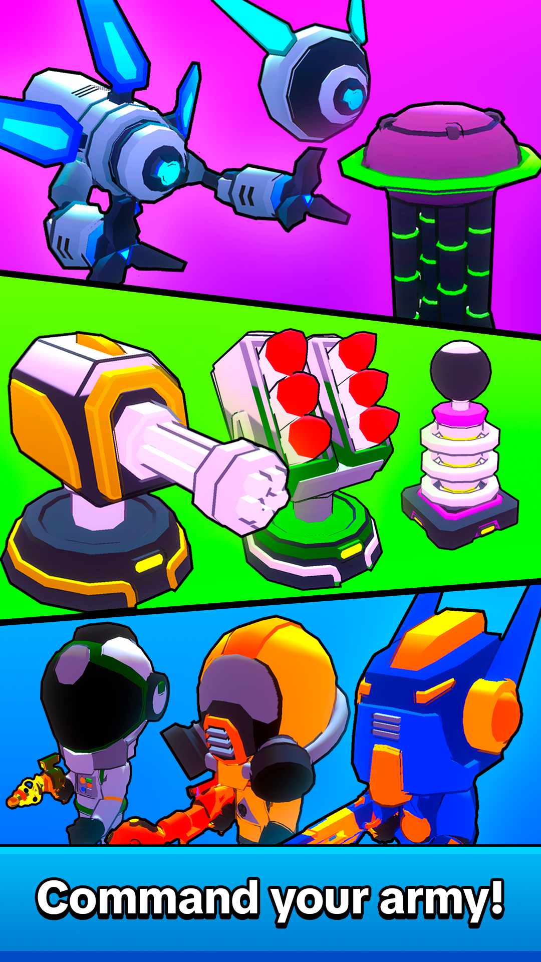 Space Base: Idle Tower Defense gameplay screenshot 3