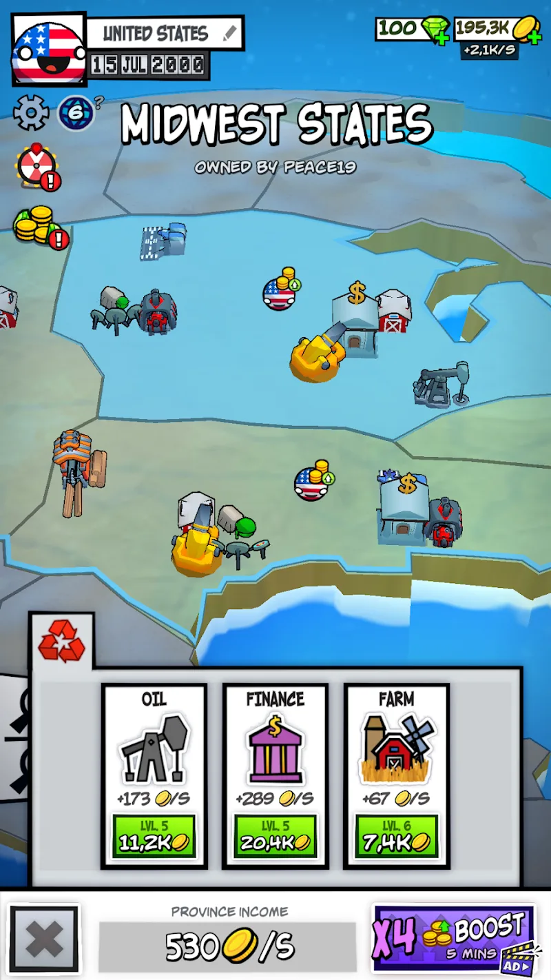 Country Balls: State Takeover gameplay screenshot 5