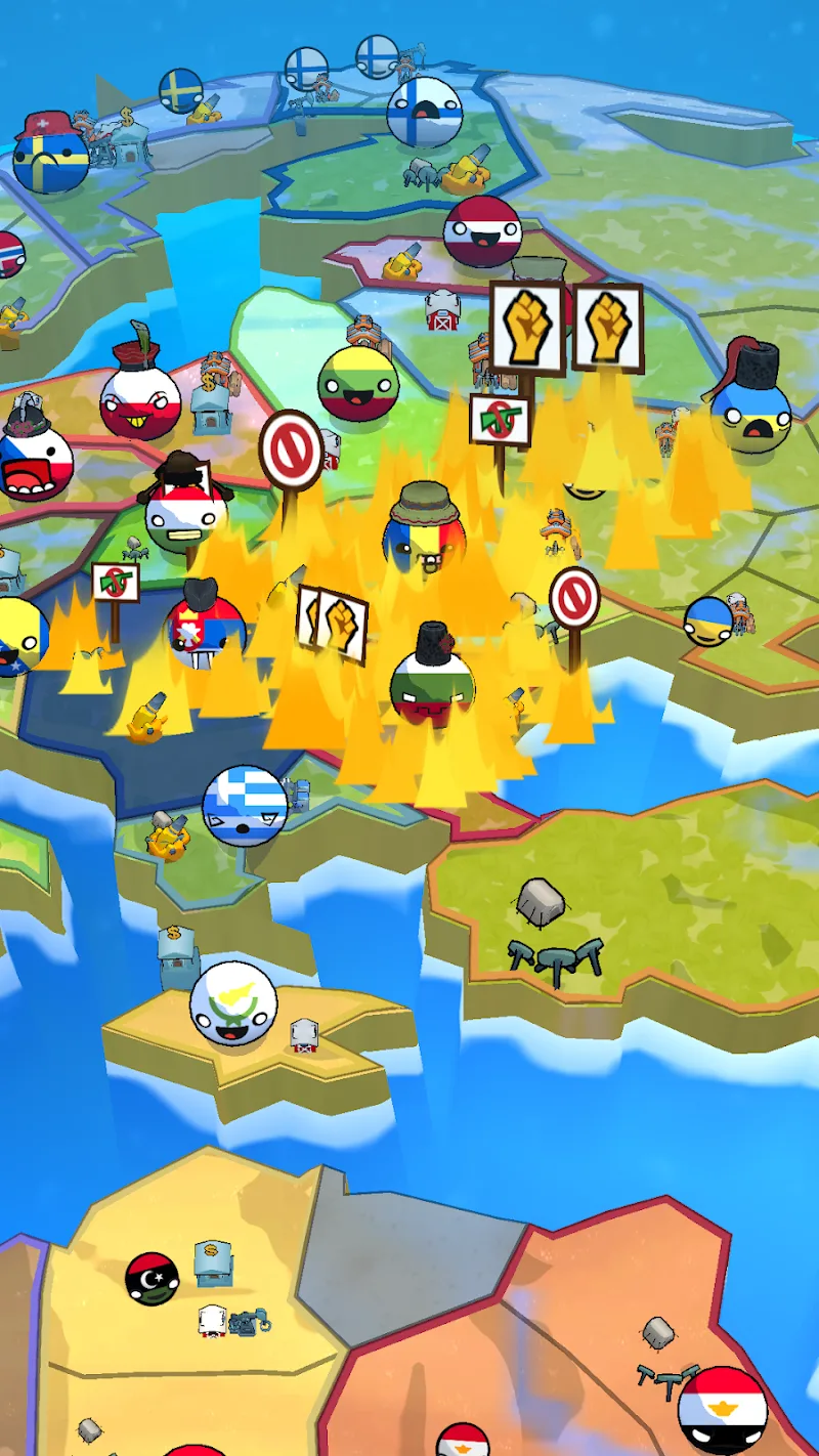 Country Balls: State Takeover gameplay screenshot 3