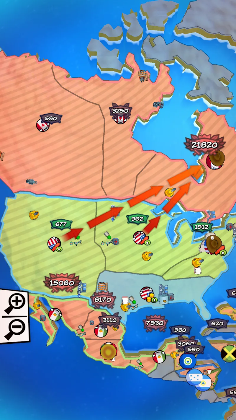 Country Balls: State Takeover gameplay screenshot 2
