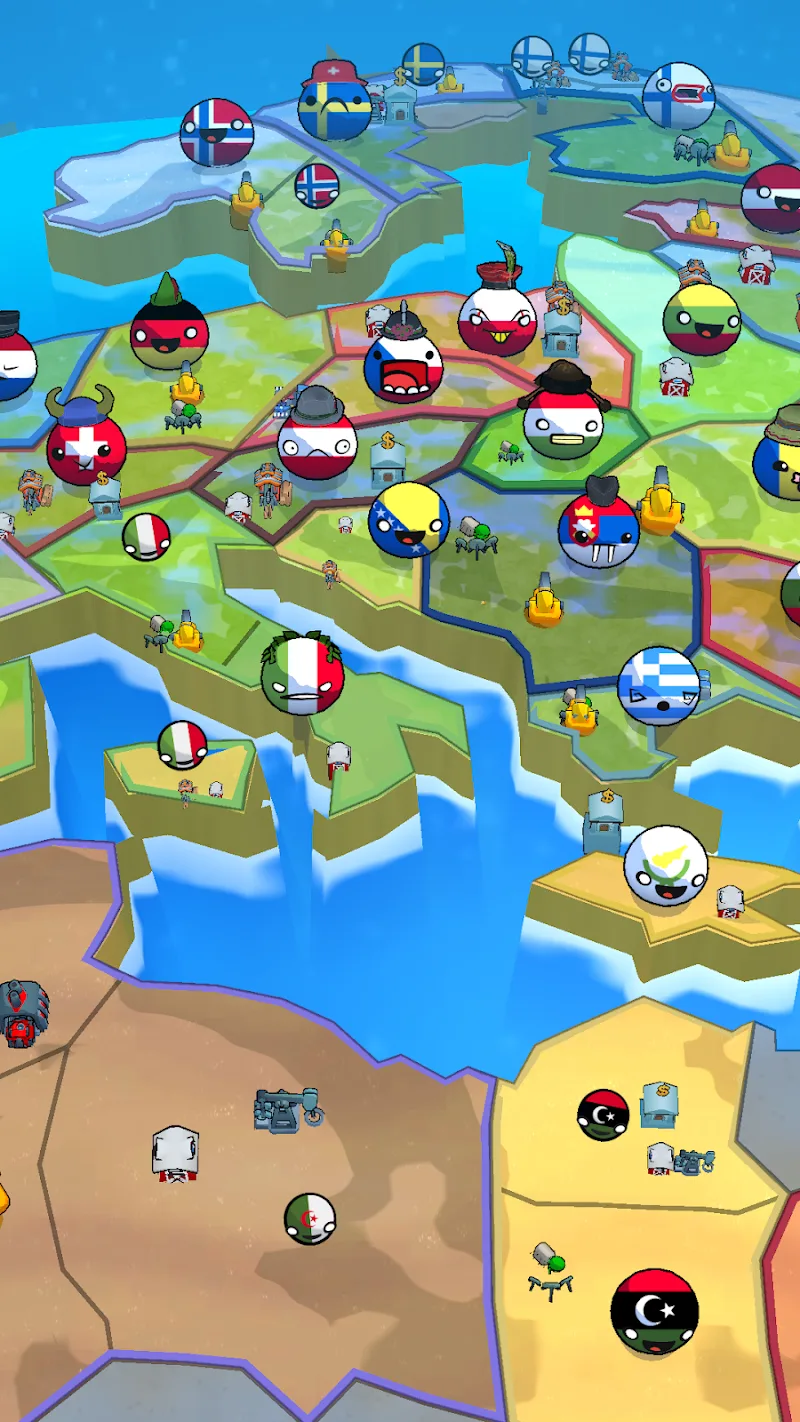 Country Balls: State Takeover gameplay screenshot 4