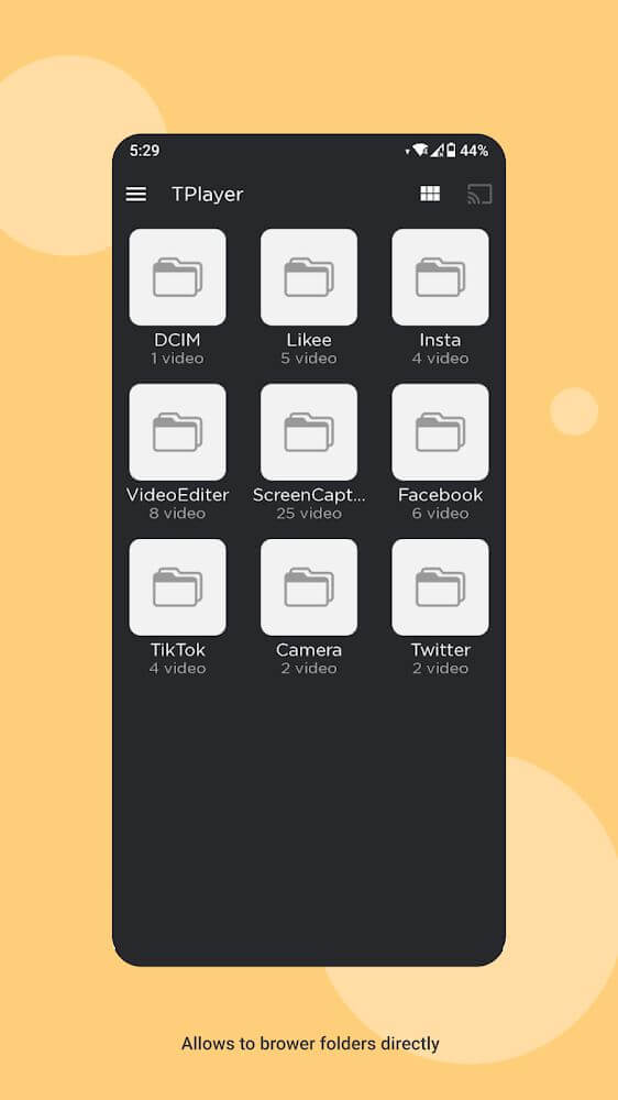 TPlayer app screenshot 2