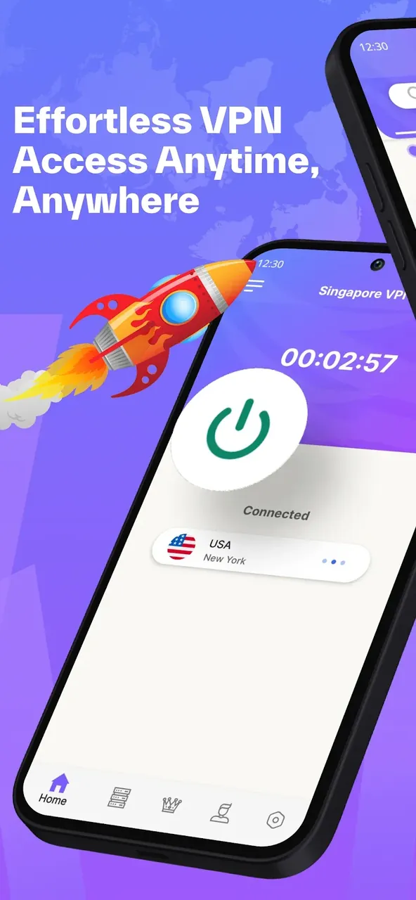 Singapore Plus VPN app screenshot 2