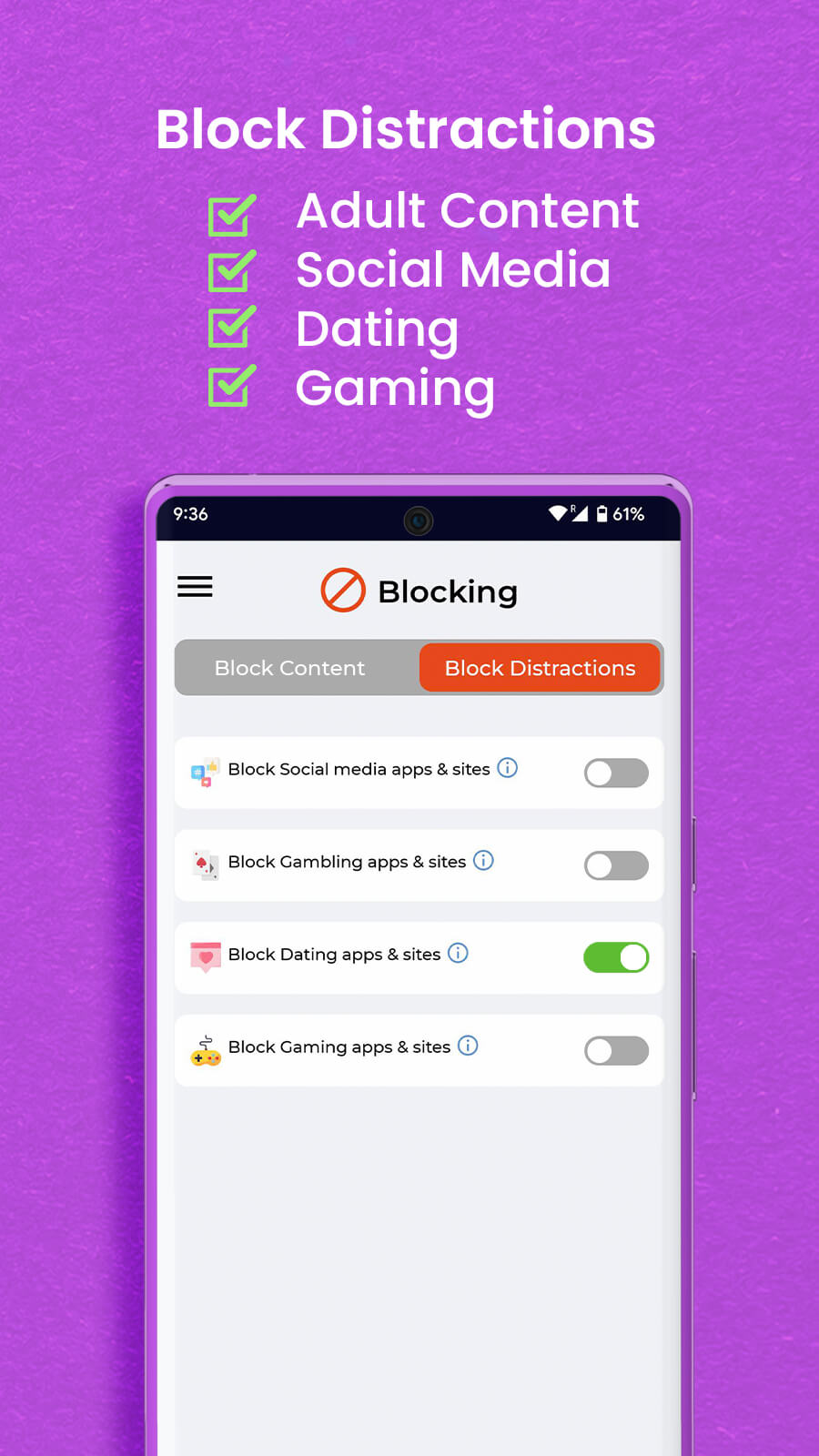 BlockerX app screenshot 2