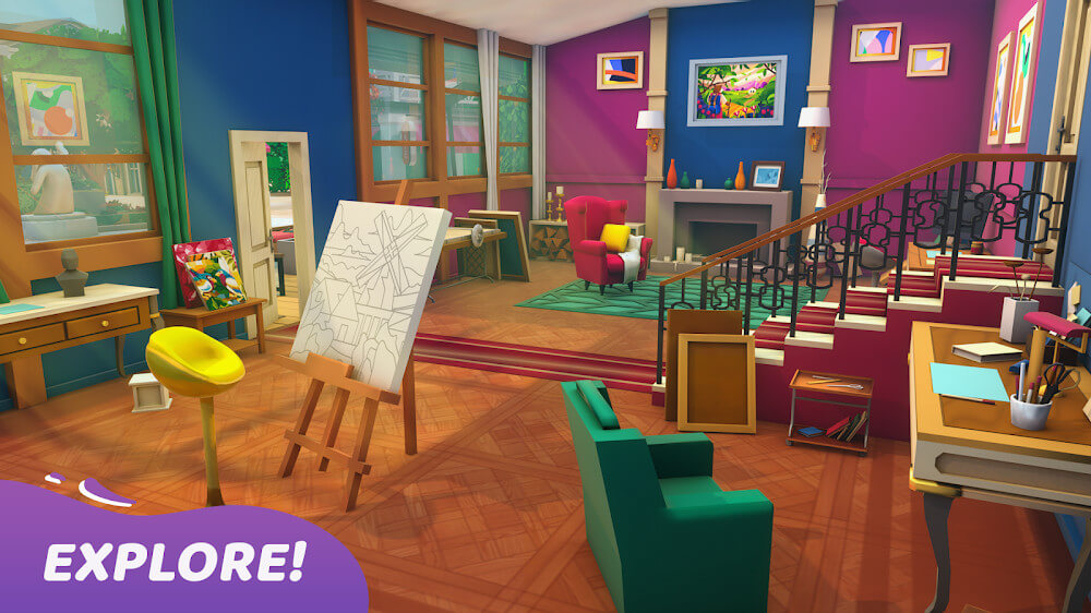 Gallery: Coloring Book & Decor screenshot 2