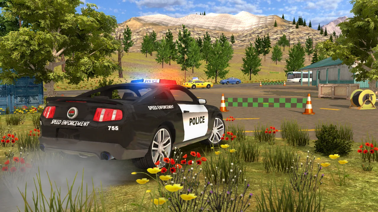 Police Car Chase Cop Simulator gameplay screenshot 4
