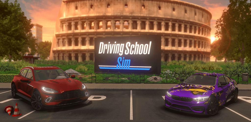 Driving School Sim in-game screenshot 1