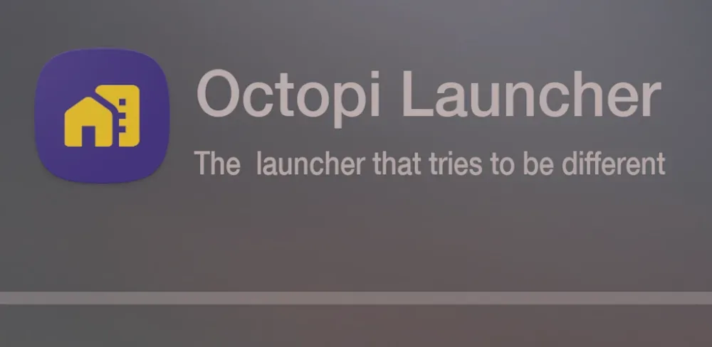 Octopi Launcher • Home Screens preview screenshot 1
