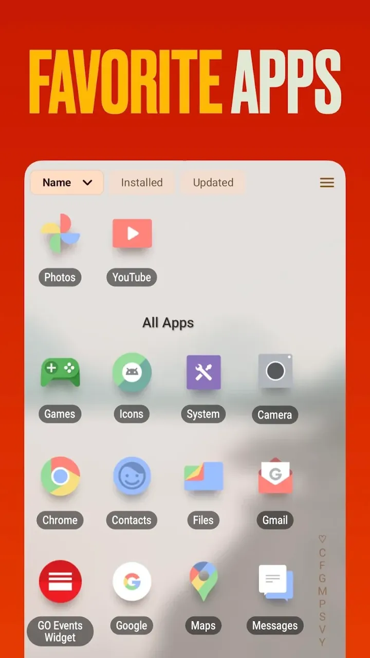 Octopi Launcher • Home Screens preview screenshot 2