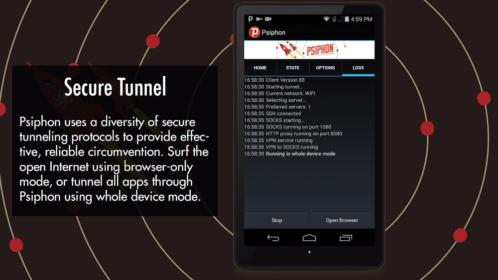Psiphon Pro preview screenshot 6