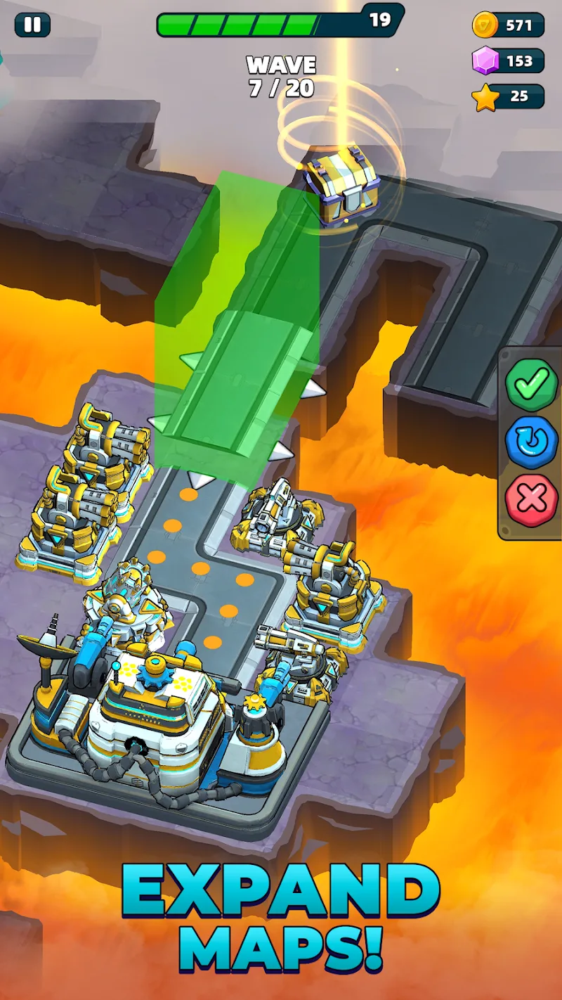 Captura de pantalla 4 de Raid Rush: Tower Defense TD
