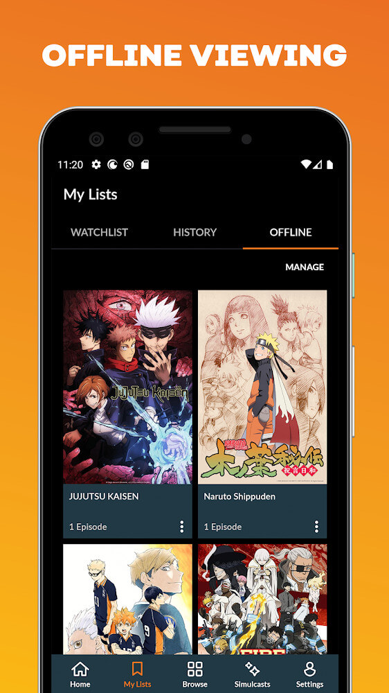 Tangkapan layar Crunchyroll 4