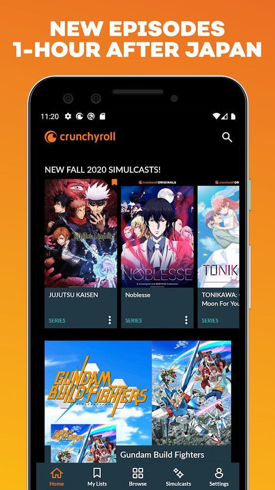 Tangkapan layar Crunchyroll 3