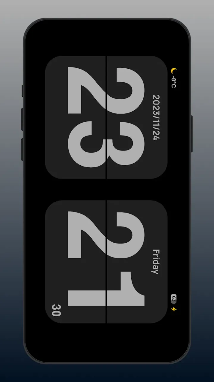 Flip Clock: World Clock screenshot 3