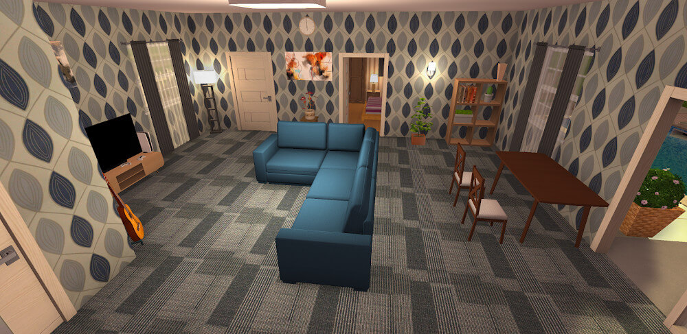Tangkapan layar dalam permainan House Designer: Fix & Flip 3