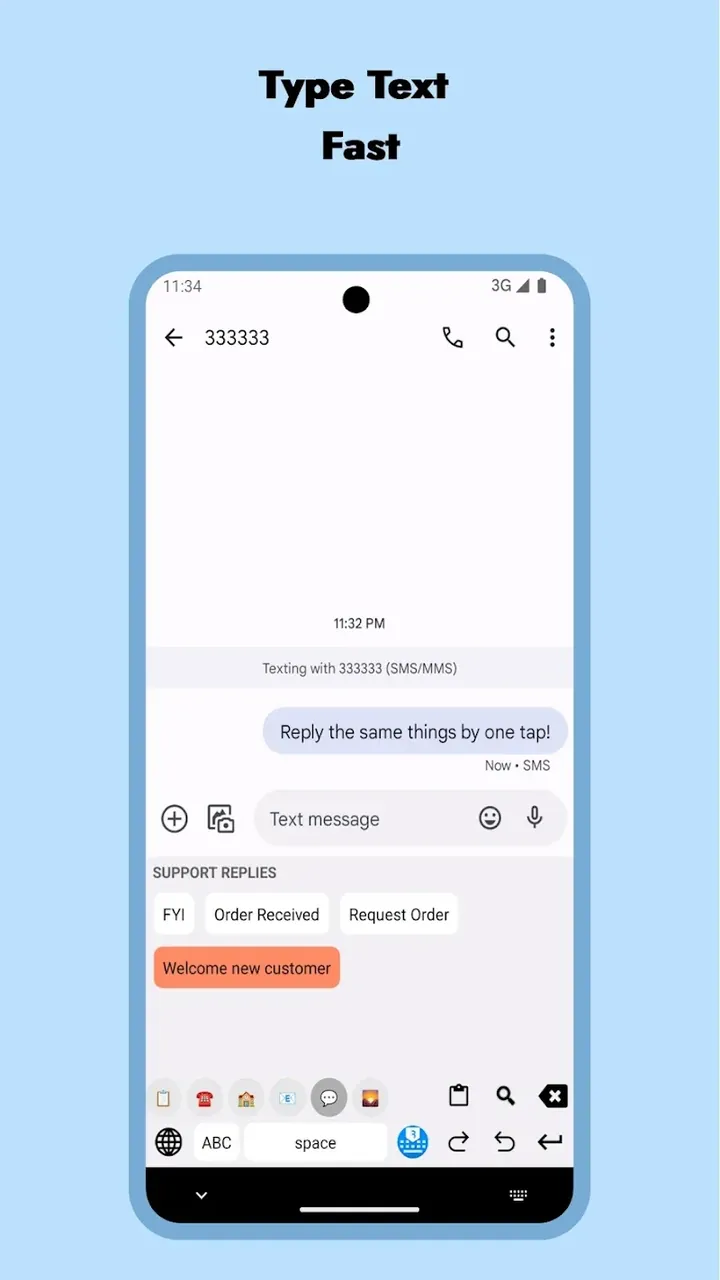 LazyBoard - Phrase Keyboard app screenshot 2