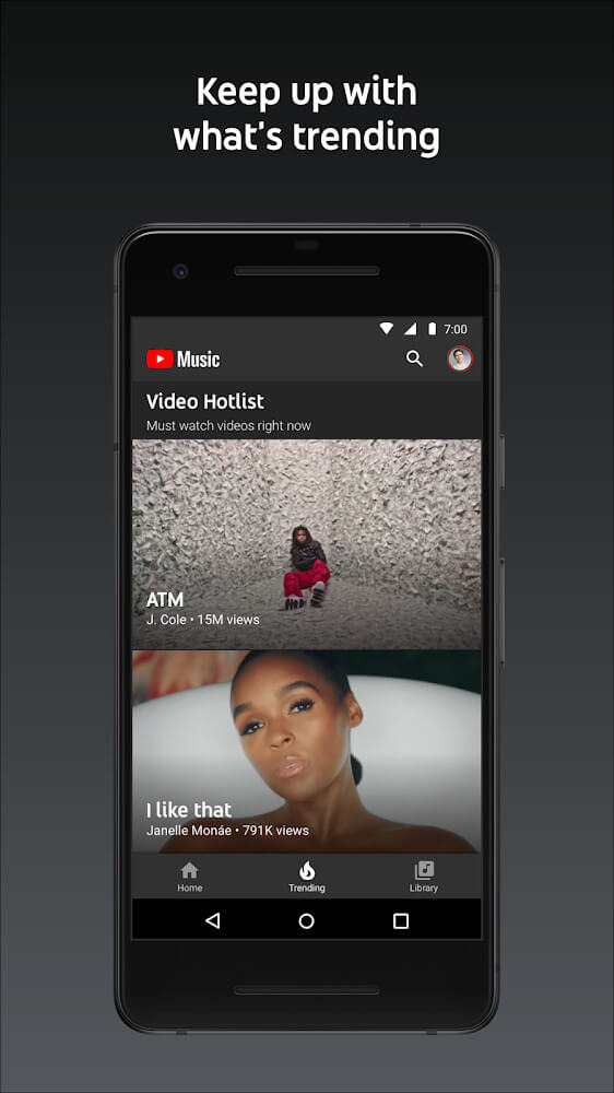 YouTube Music captura de tela 5