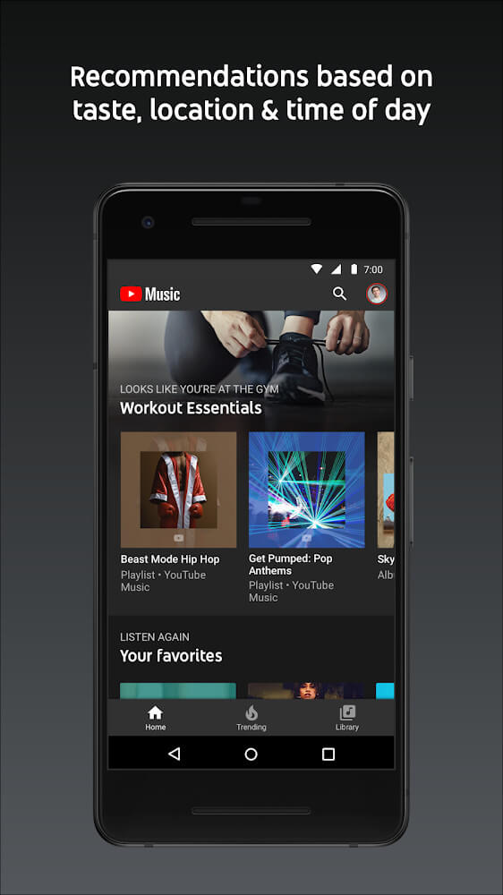 YouTube Music captura de tela 3