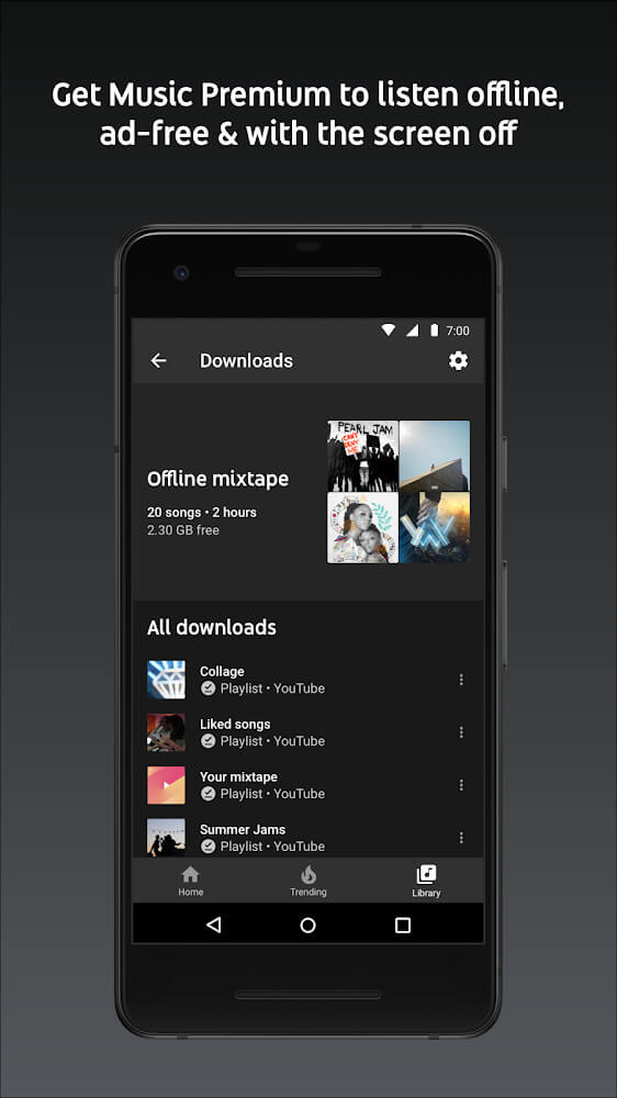 YouTube Music captura de tela 6