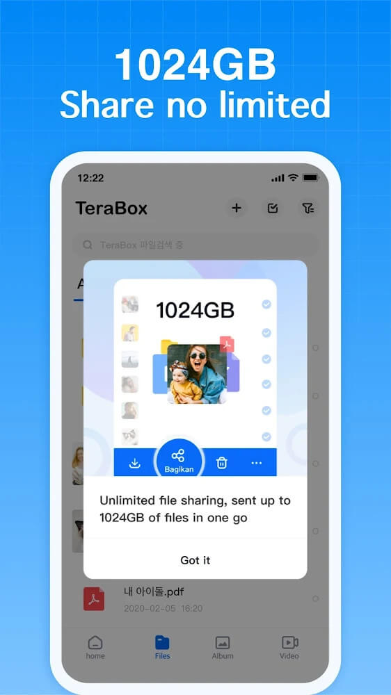 Terabox स्क्रीनशॉट 4