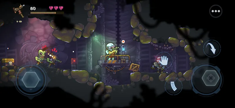Captura de pantalla del juego de Zombotron Re-Boot 6
