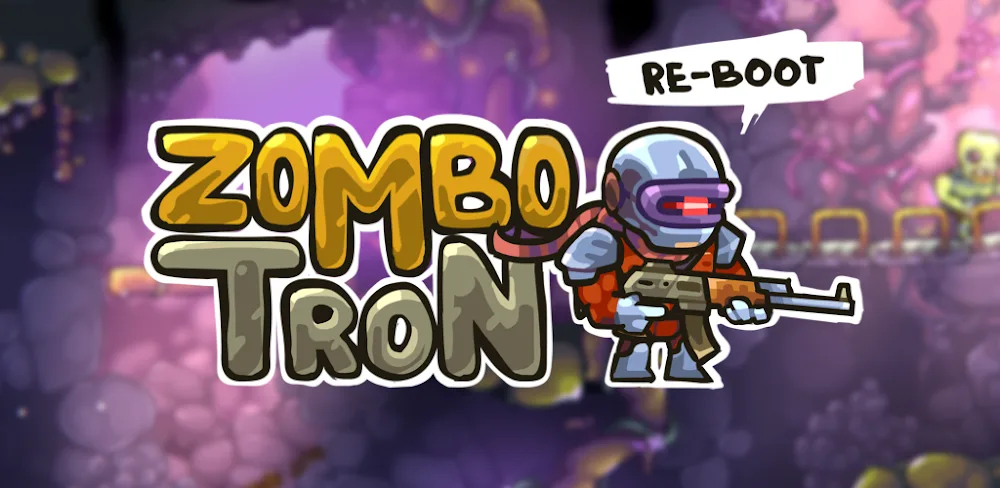 Captura de pantalla del juego de Zombotron Re-Boot 1