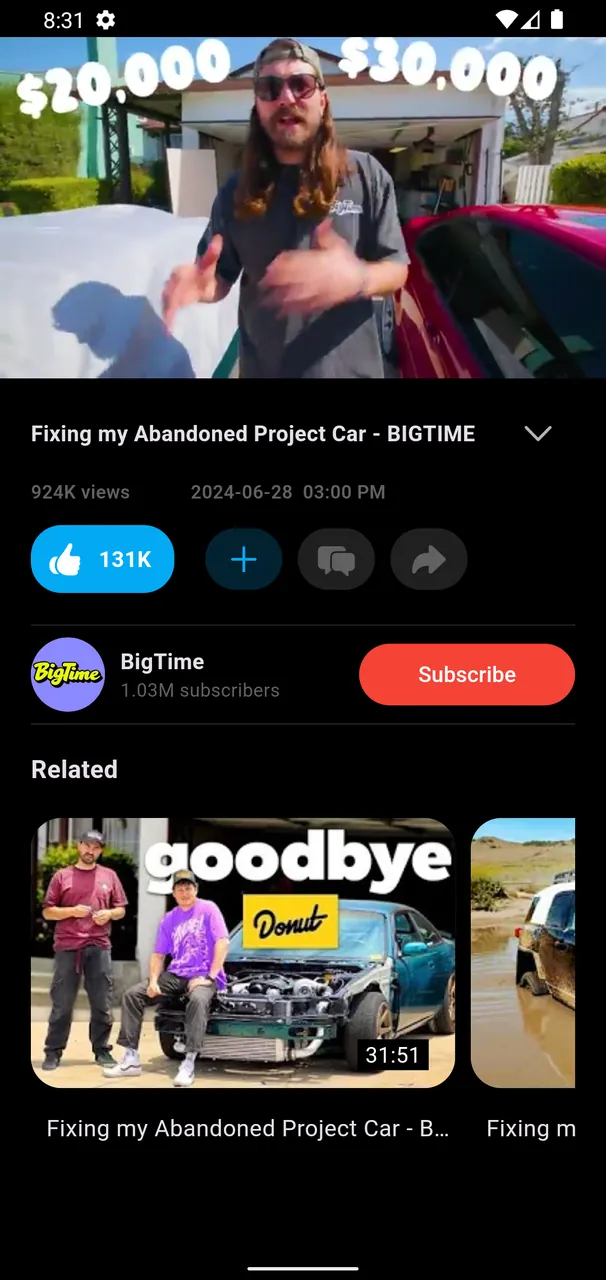 FluxTube app screenshot 4