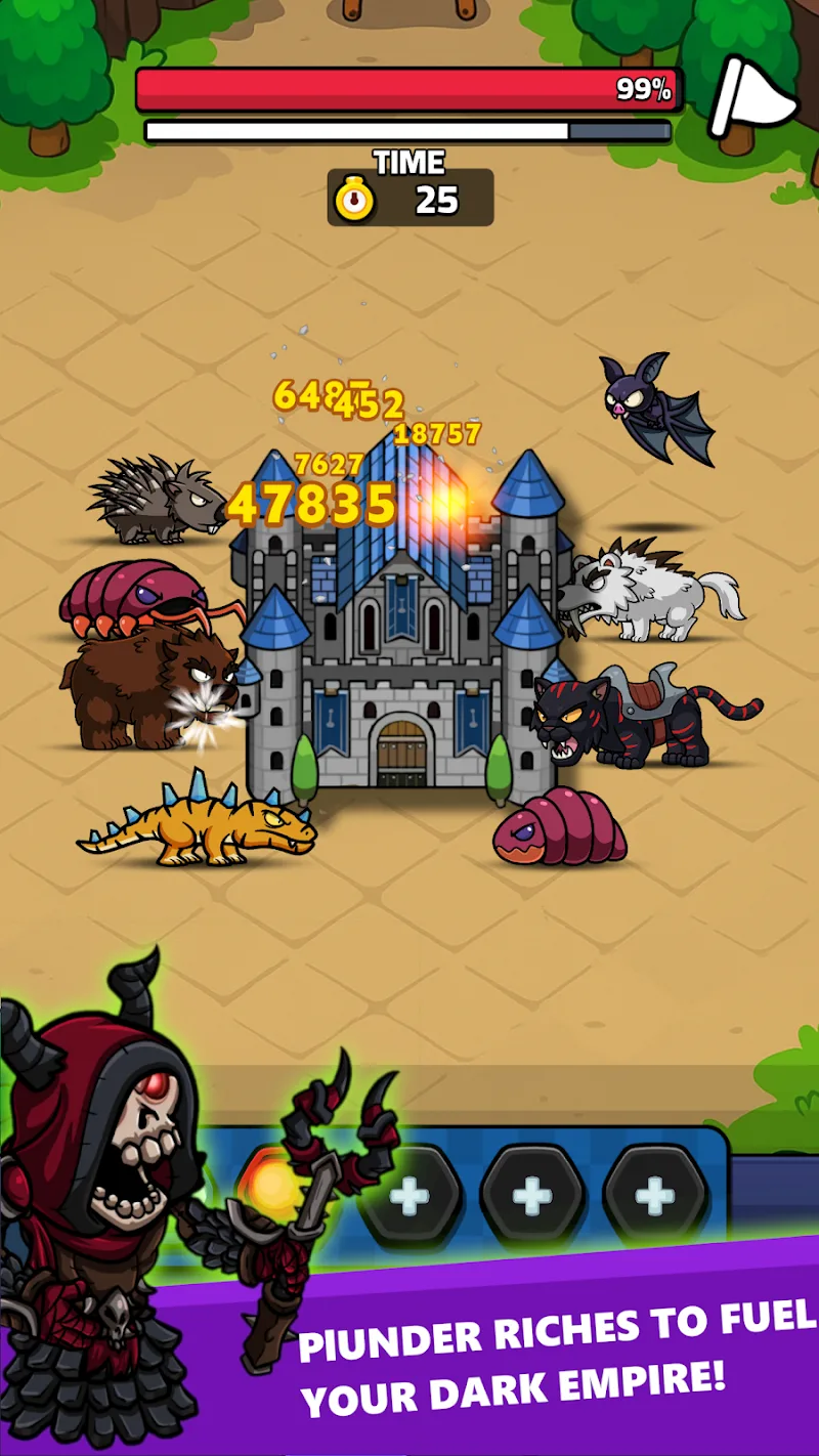 Monsters & Castles: Idle Crush gameplay preview 4