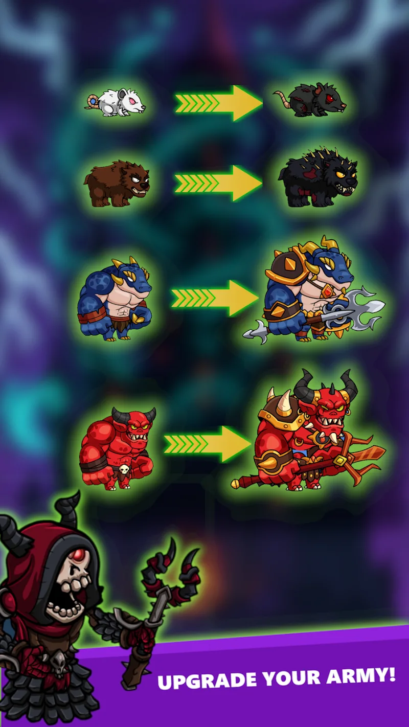 Monsters & Castles: Idle Crush gameplay preview 5