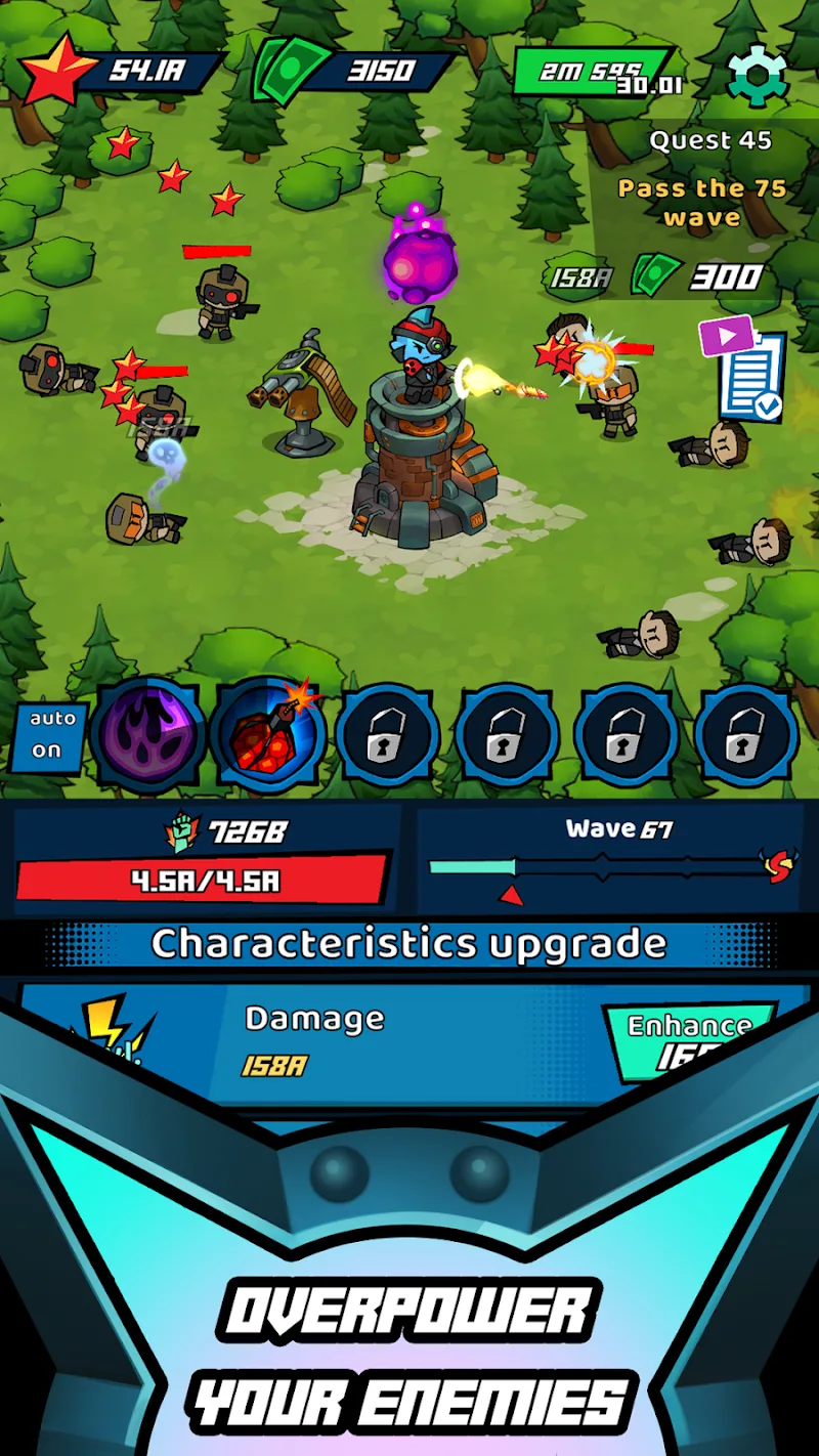 Legend of Villain: Idle Tower gameplay preview 6