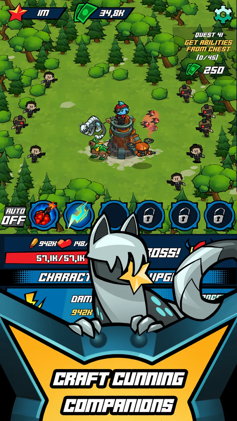 Legend of Villain: Idle Tower gameplay preview 3