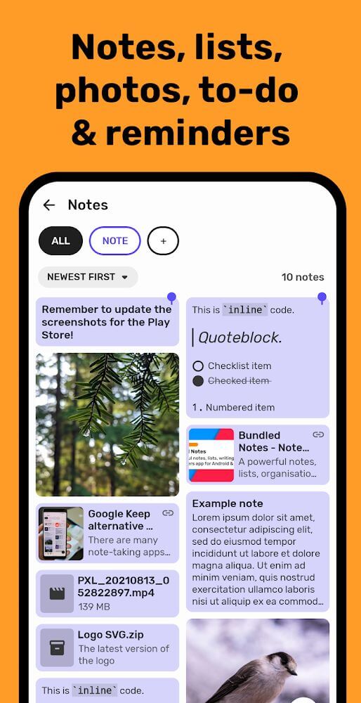 Bundled Notes screenshot 2
