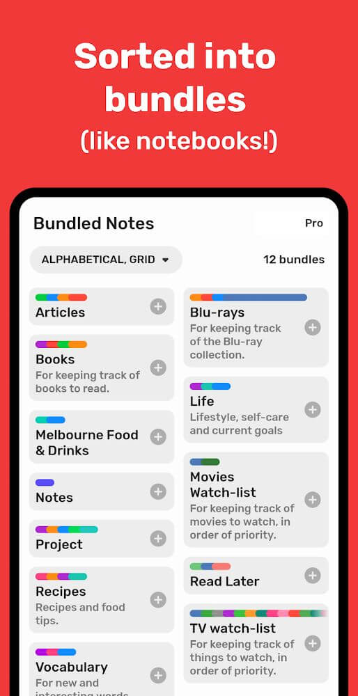 Bundled Notes screenshot 3