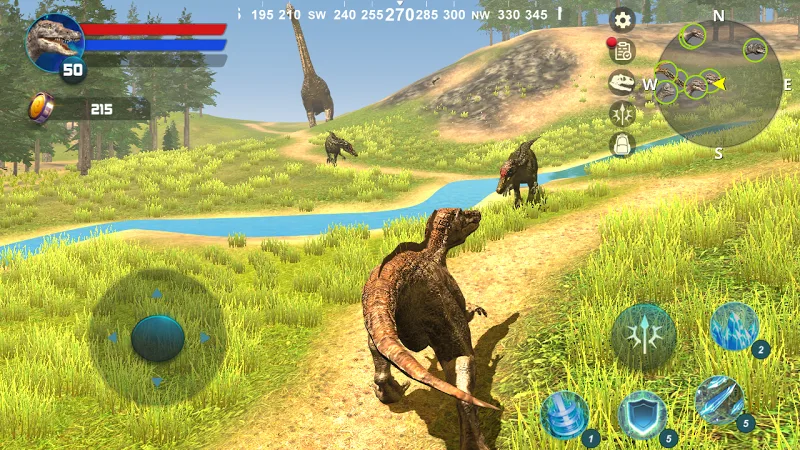 Baryonyx Simulator gameplay screenshot 2