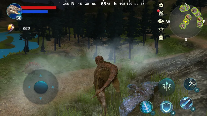 Baryonyx Simulator gameplay screenshot 3