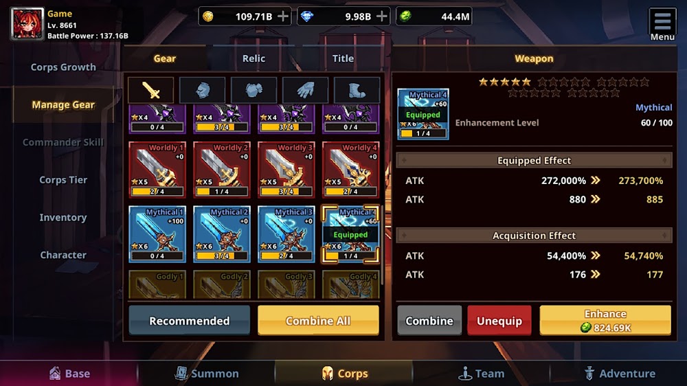 Otherworld Mercenary Corps gameplay screenshot 7