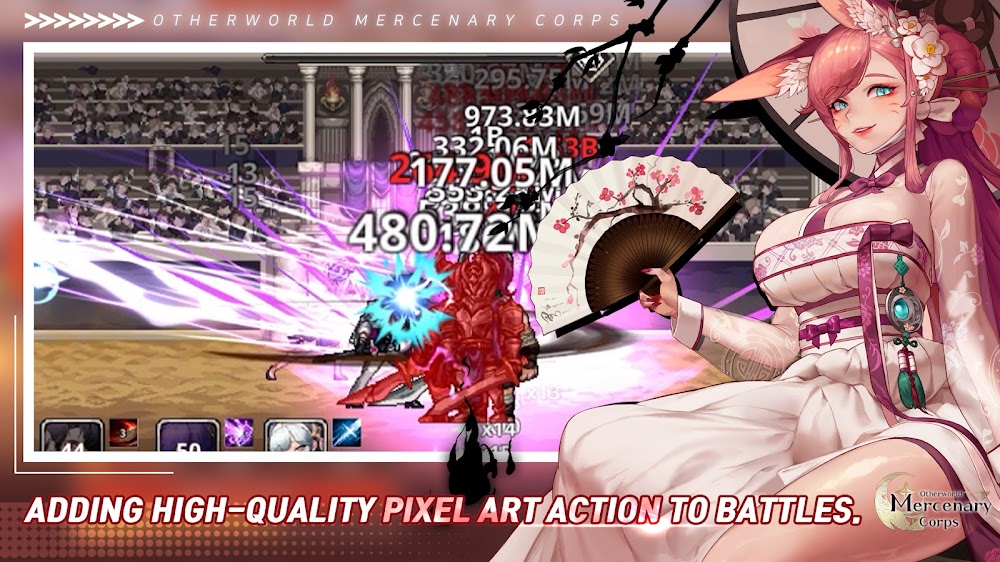 Otherworld Mercenary Corps gameplay screenshot 3