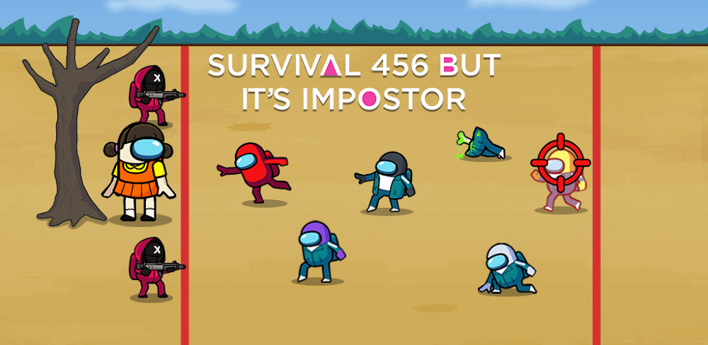 Survival 456 But It's Impostor gameplay screenshot 1