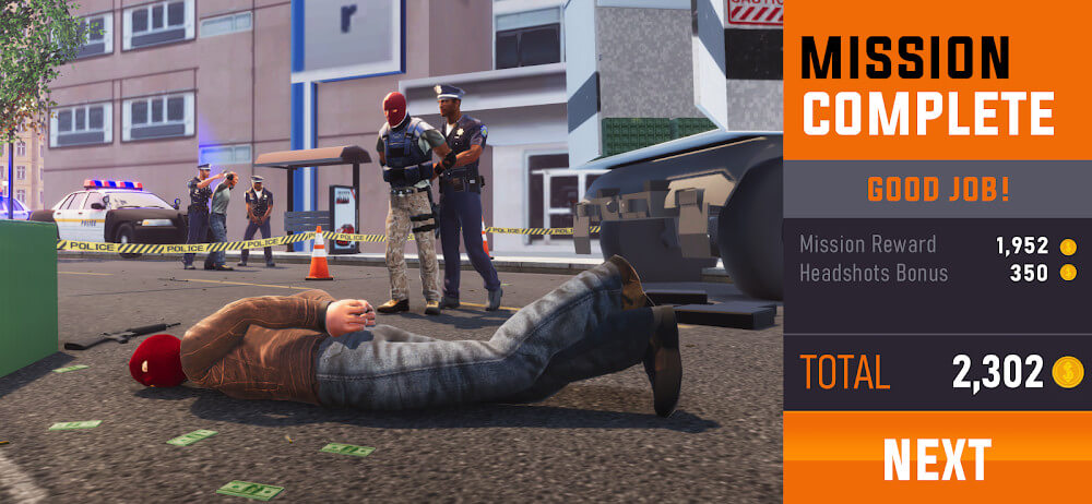 Captura de tela 5 da jogabilidade de Sniper 3D Assassin