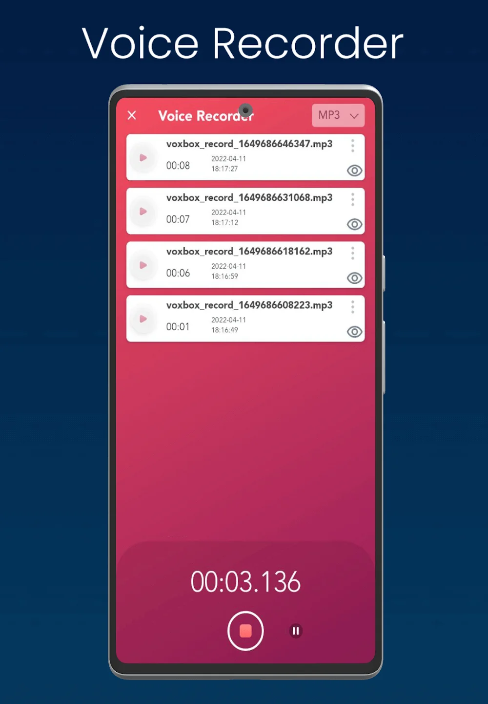 Pratinjau tangkapan layar VoxBox Audio Editor 5