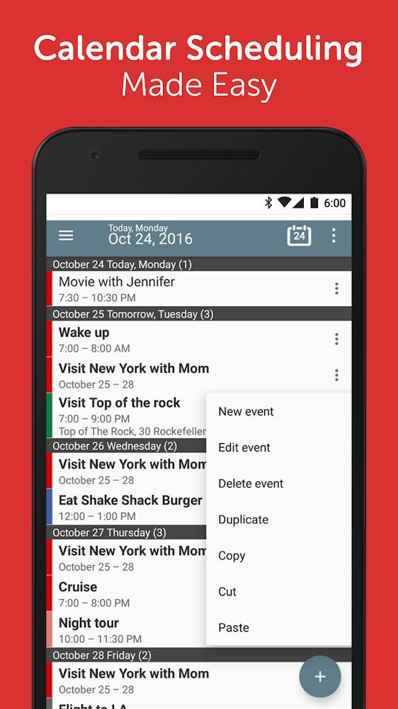 Calendar+ Schedule Planner Screenshot 4